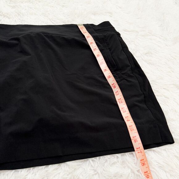 Women Athleta Brooklyn Mid Rise Golf Tennis Athletic Skort in Black Size 16 - Picture 5 of 8